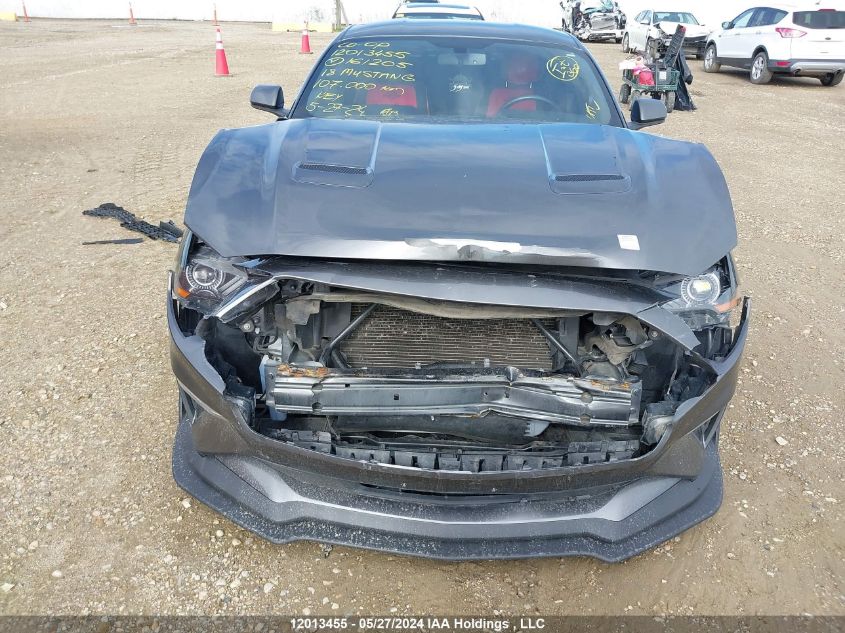 2018 Ford Mustang Ecoboost VIN: 1FA6P8TH9J5161205 Lot: 12013455