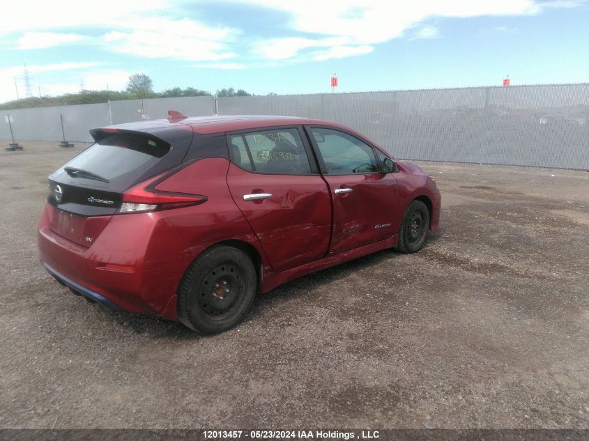 2019 Nissan Leaf S/Sl/Sv VIN: 1N4AZ1CP3KC315939 Lot: 12013457