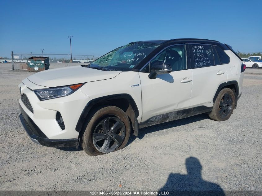 2021 Toyota Rav4 Xle VIN: 2T3RWRFV4MW123119 Lot: 12013465