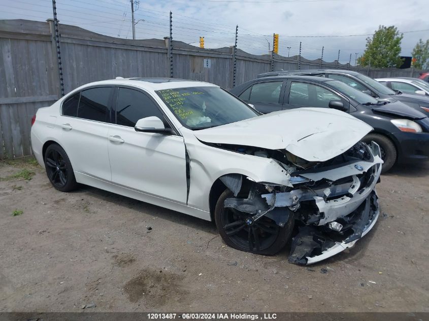 2017 BMW 330I xDrive VIN: WBA8D9G57HNT91320 Lot: 12013487