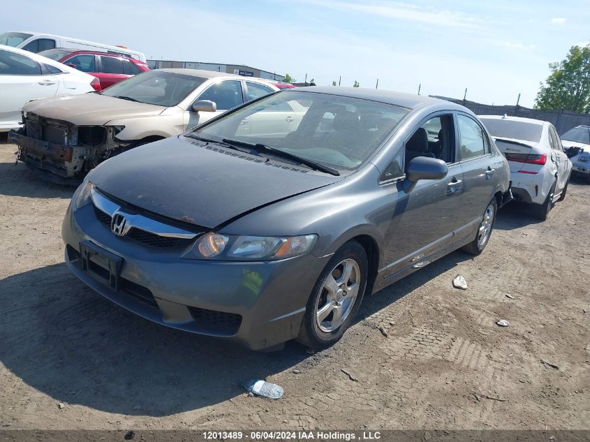 2009 Honda Civic Lx VIN: 2HGFA16529H309074 Lot: 12013489