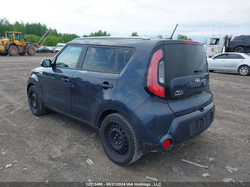 2015 Kia Soul VIN: KNDJP3A53F7176620 Lot: 12013495