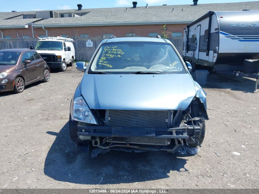 2011 Kia Sedona VIN: KNDMG4C75B6375914 Lot: 12013496