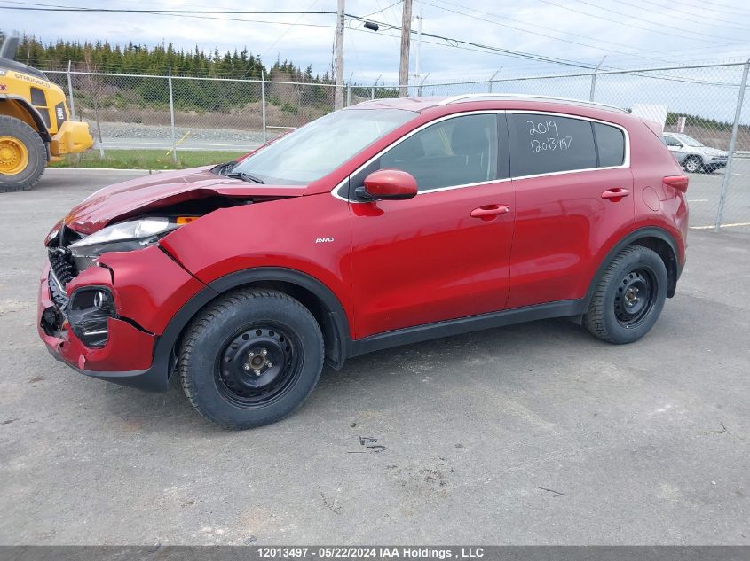 2019 Kia Sportage Lx VIN: KNDPMCAC8K7571145 Lot: 12013497