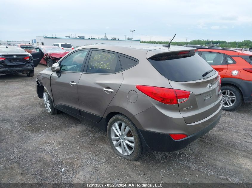 2010 Hyundai Tucson VIN: KM8JUCAC9AU105015 Lot: 12013507