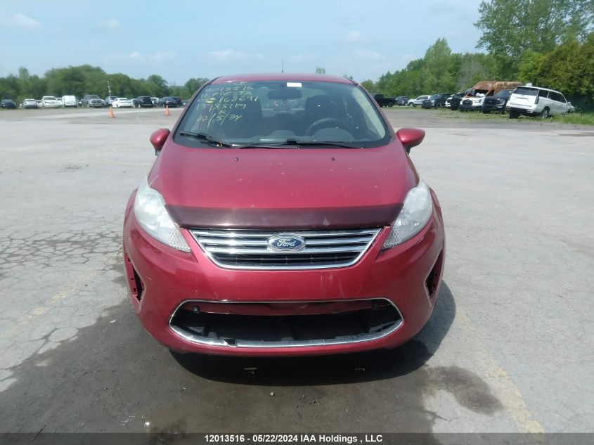 2011 Ford Fiesta VIN: 3FADP4BJ2BM168691 Lot: 12013516