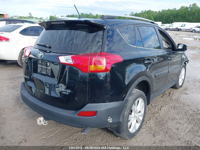 2015 Toyota Rav4 Limited VIN: 2T3DFREVXFW358459 Lot: 12013518