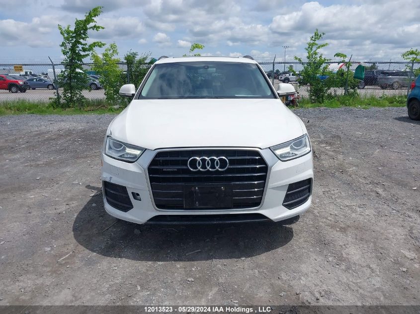 2016 Audi Q3 VIN: WA1EFCFS6GR024771 Lot: 12013523