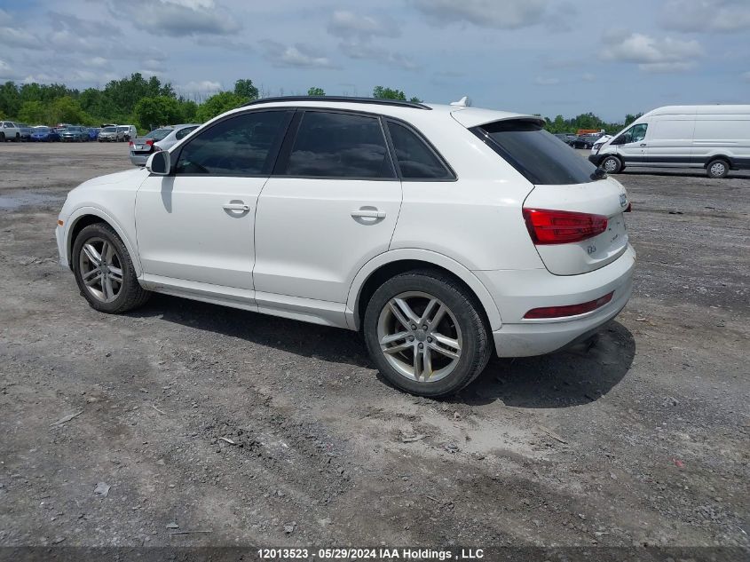 2016 Audi Q3 VIN: WA1EFCFS6GR024771 Lot: 12013523