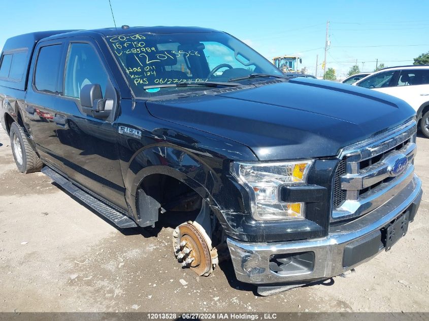 2016 Ford F-150 Xlt VIN: 1FTFW1EF5GFC85989 Lot: 12013528