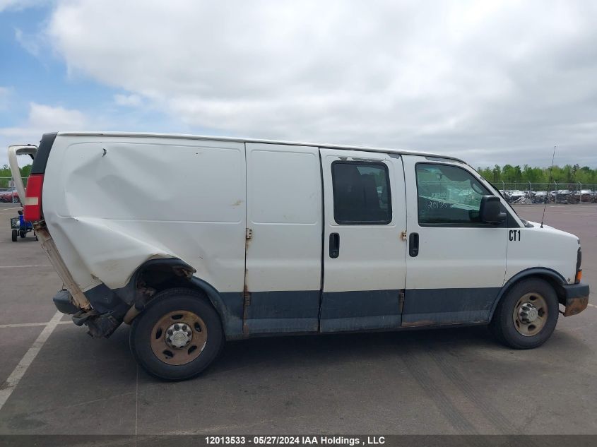 2010 Chevrolet Express 2500 Work Van VIN: 1GCZGFDA1A1133693 Lot: 12013533