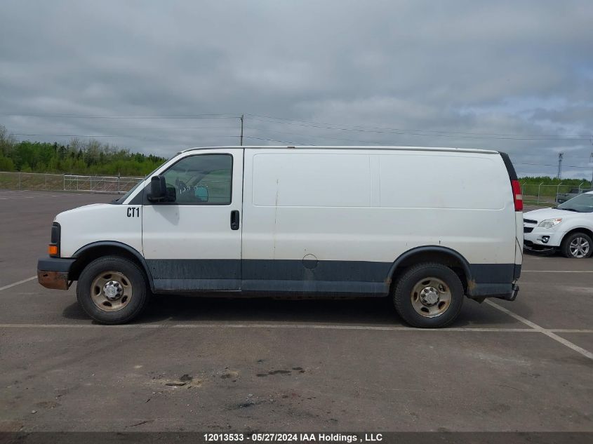 2010 Chevrolet Express 2500 Work Van VIN: 1GCZGFDA1A1133693 Lot: 12013533