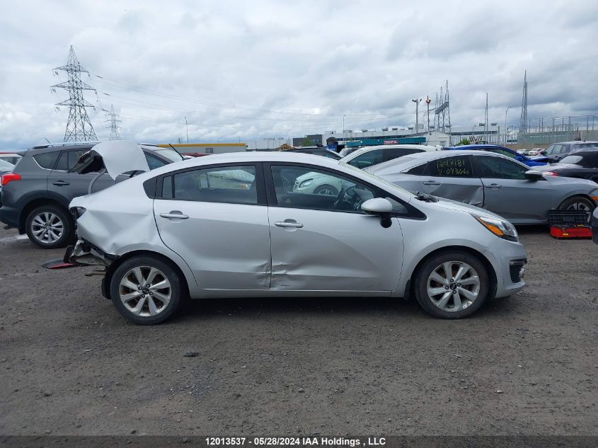 2016 Kia Rio VIN: KNADN4A30G6598212 Lot: 12013537