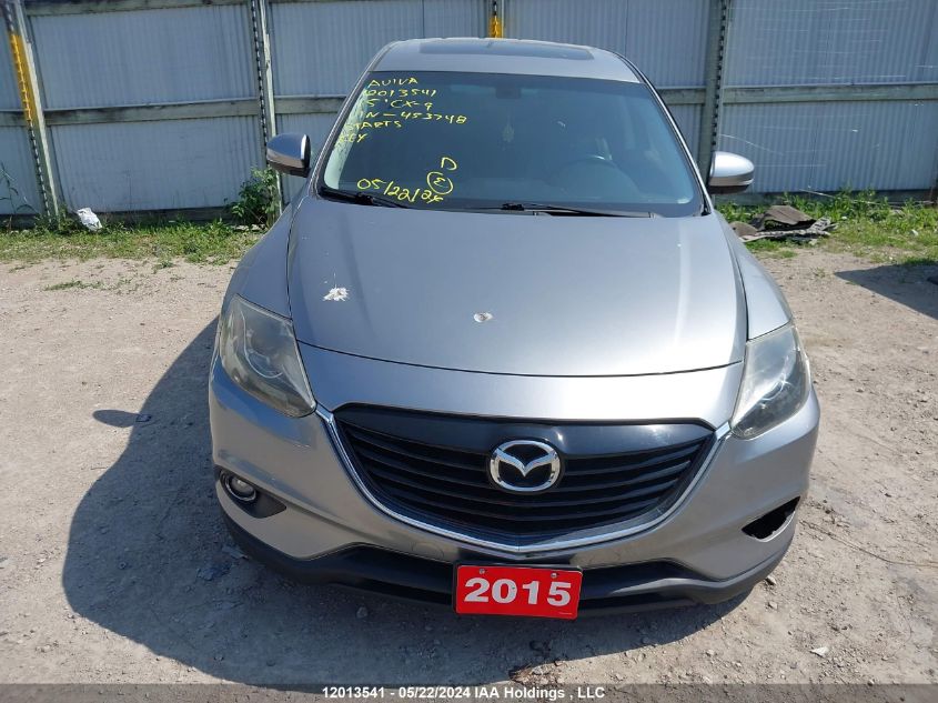 2015 Mazda Cx-9 VIN: JM3TB3DA1F0453748 Lot: 12013541