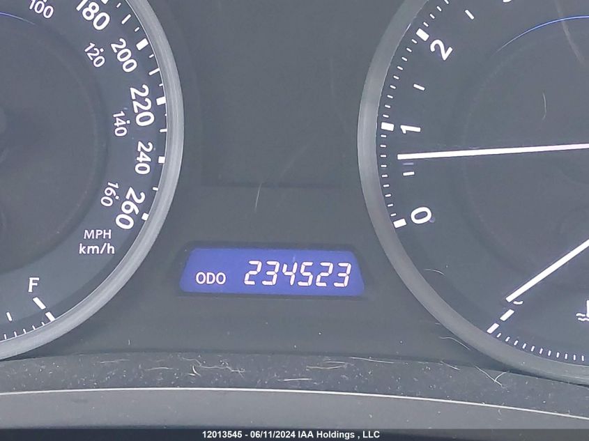 2011 Lexus Is 250 VIN: JTHBF5C2XB2101277 Lot: 12013545