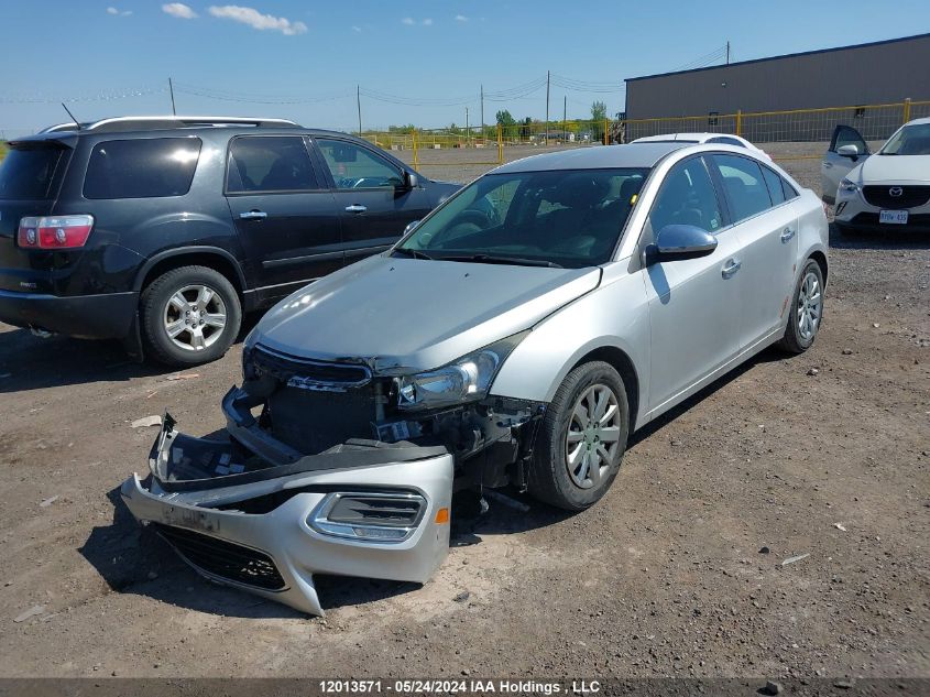 2015 Chevrolet Cruze Lt VIN: 1G1PC5SB3F7150601 Lot: 12013571