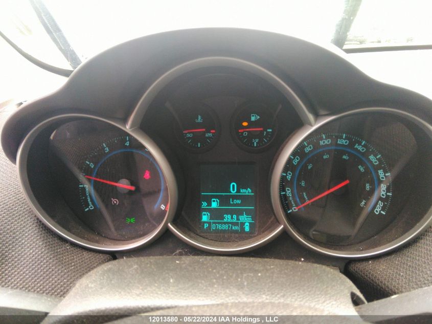 2012 Chevrolet Cruze VIN: 1G1PG5SC1C7390190 Lot: 12013580