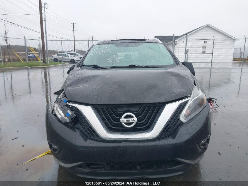 2018 Nissan Murano VIN: 5N1AZ2MHXJN165639 Lot: 12013581