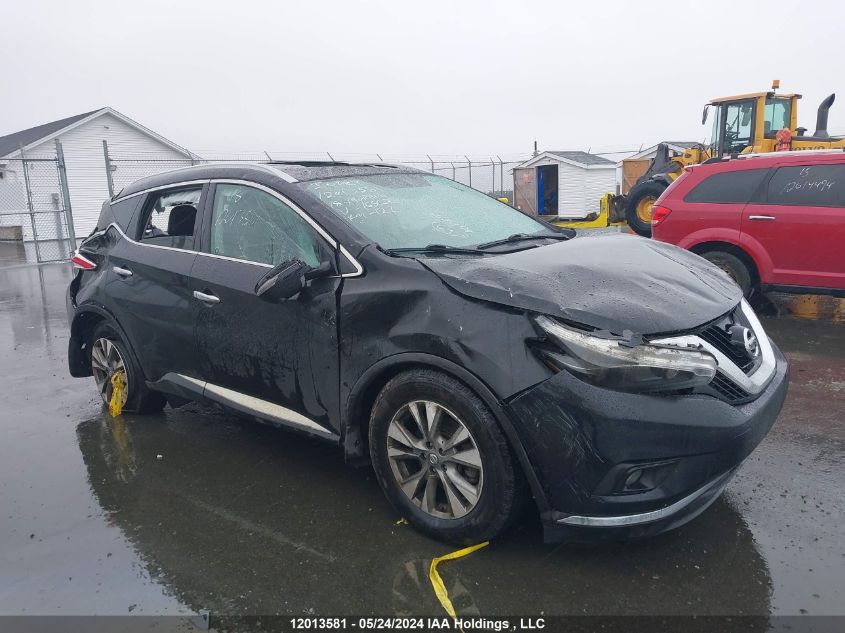 2018 Nissan Murano VIN: 5N1AZ2MHXJN165639 Lot: 12013581