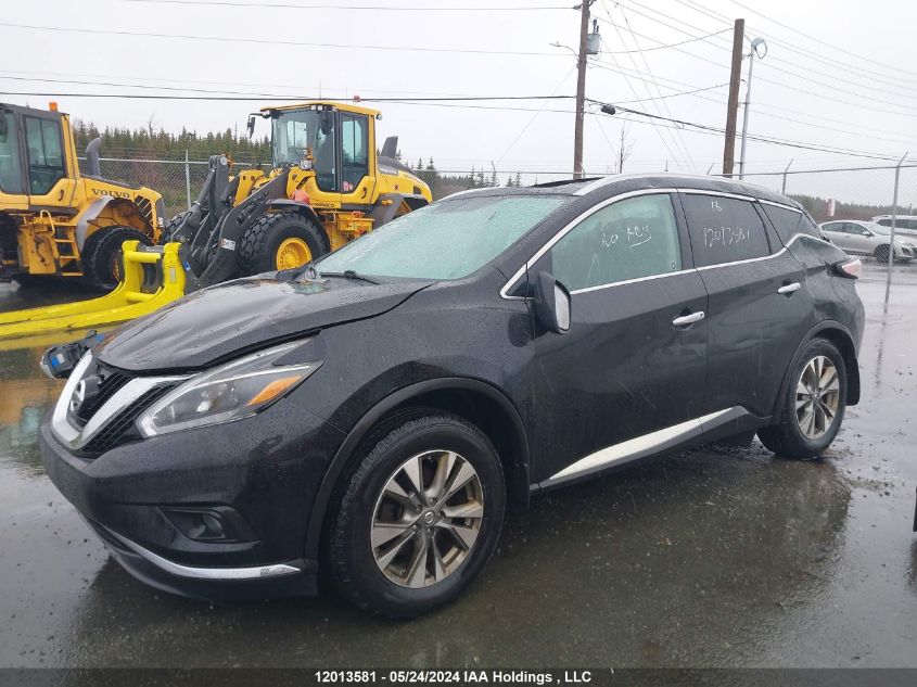 2018 Nissan Murano VIN: 5N1AZ2MHXJN165639 Lot: 12013581