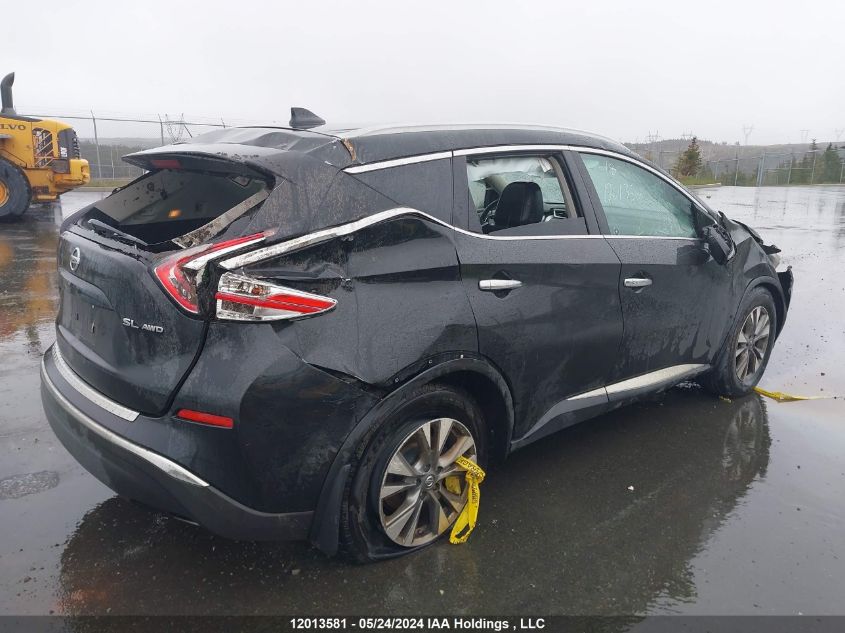 2018 Nissan Murano VIN: 5N1AZ2MHXJN165639 Lot: 12013581