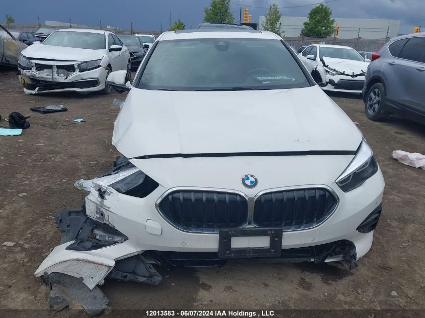 2021 BMW 2 Series VIN: WBA73AK04M7G98750 Lot: 12013583