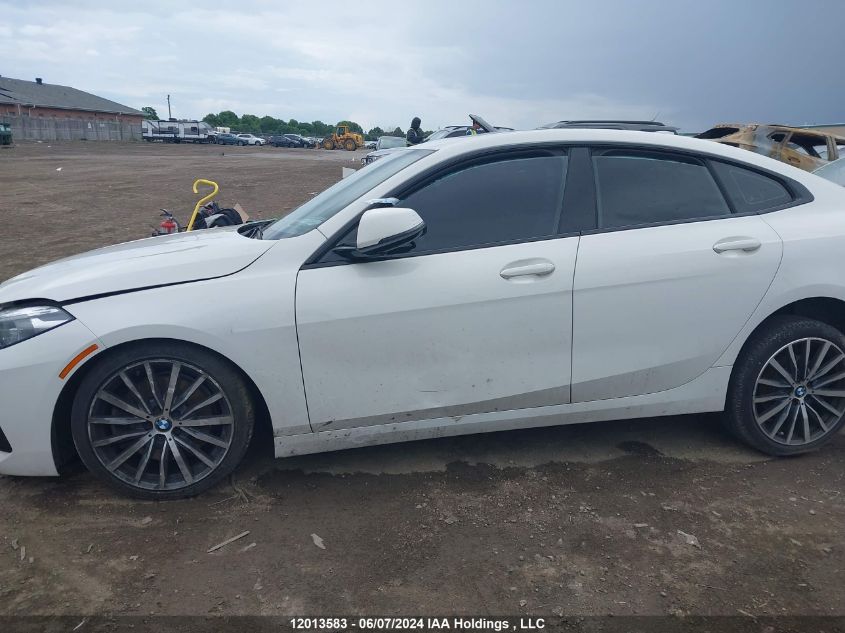 2021 BMW 2 Series VIN: WBA73AK04M7G98750 Lot: 12013583