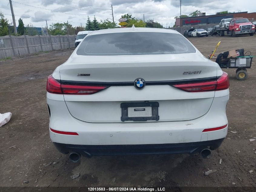 2021 BMW 2 Series VIN: WBA73AK04M7G98750 Lot: 12013583