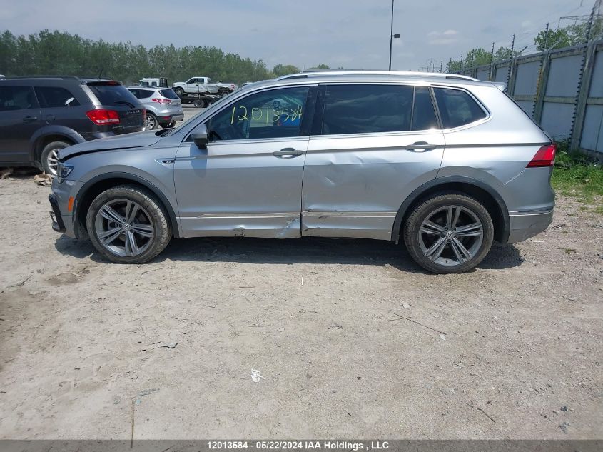 2021 Volkswagen Tiguan VIN: 3VV4B7AX6MM154734 Lot: 12013584