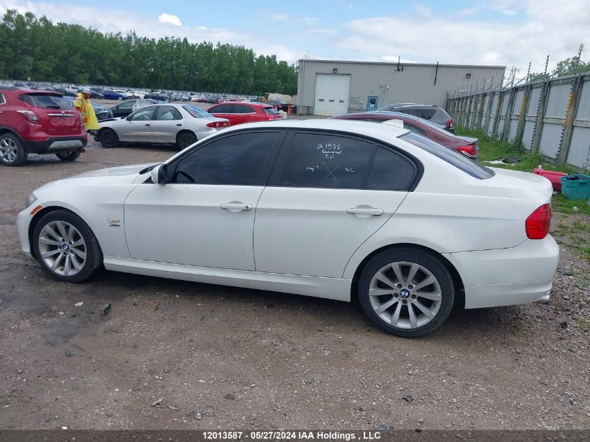 2011 BMW 3 Series VIN: WBAPK7C5XBF082714 Lot: 12013587