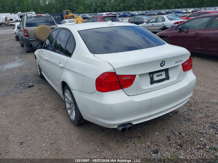 2011 BMW 3 Series VIN: WBAPK7C5XBF082714 Lot: 12013587