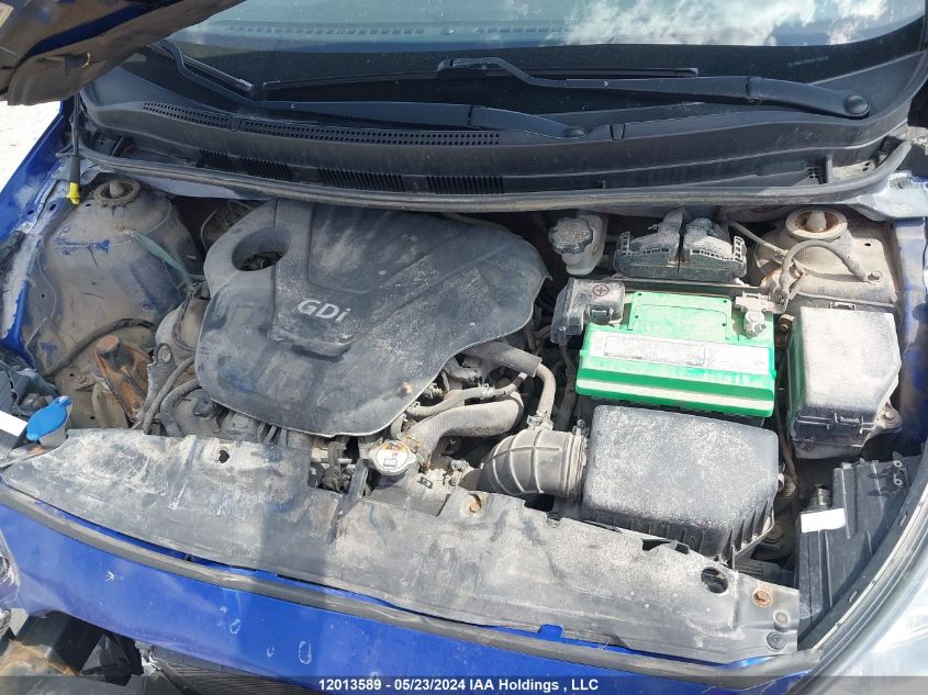 2014 Hyundai Accent Gl VIN: KMHCT5AE5EU154758 Lot: 12013589