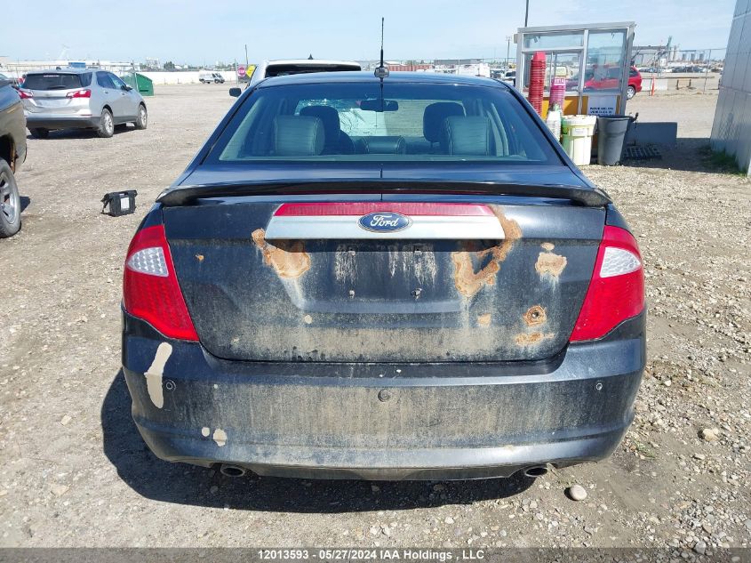 2011 Ford Fusion Sel VIN: 3FAHP0CG7BR186751 Lot: 12013593