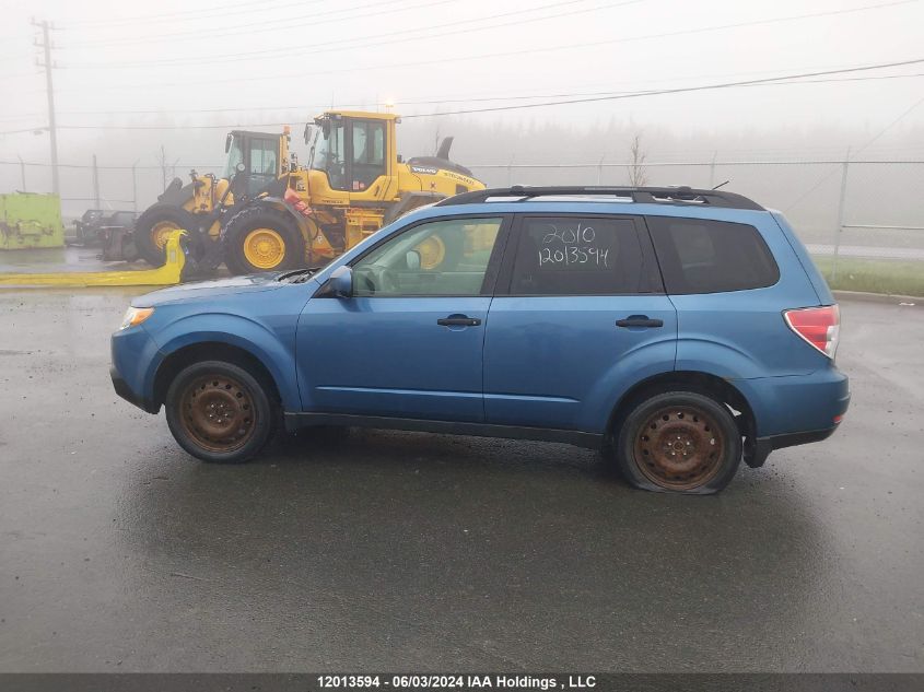 2010 Subaru Forester VIN: JF2SH6BC9AH771461 Lot: 12013594