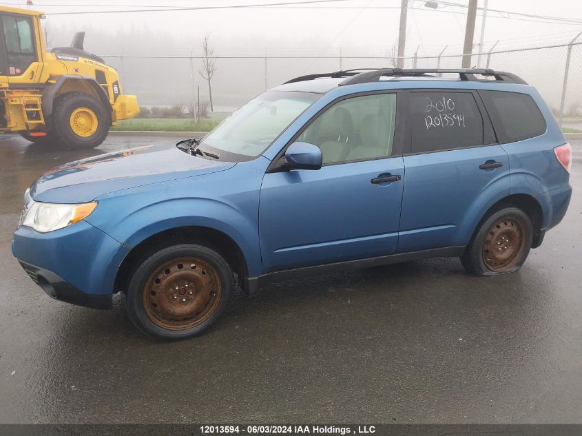 2010 Subaru Forester VIN: JF2SH6BC9AH771461 Lot: 12013594