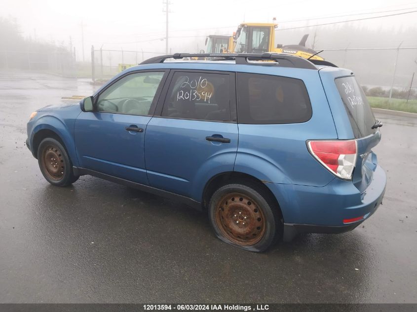 2010 Subaru Forester VIN: JF2SH6BC9AH771461 Lot: 12013594