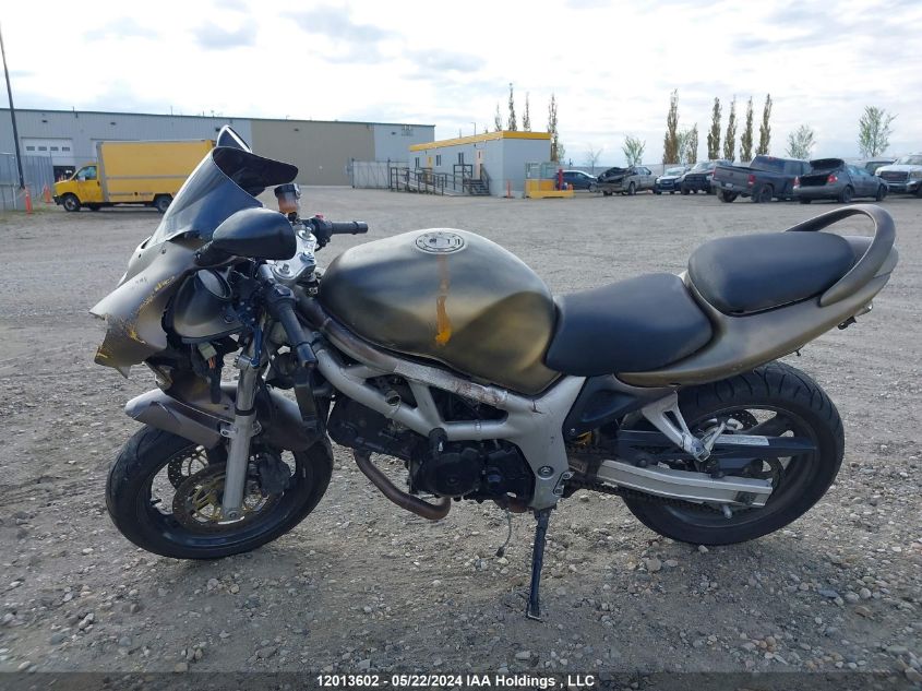 2000 Suzuki Sv650 VIN: JS1VP52A9Y2102721 Lot: 12013602