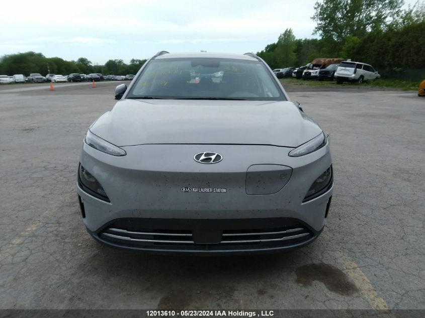 2022 Hyundai Kona Sel VIN: KM8K23AG5NU146681 Lot: 12013610