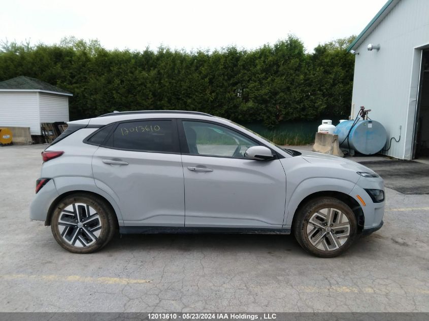 2022 Hyundai Kona Sel VIN: KM8K23AG5NU146681 Lot: 12013610