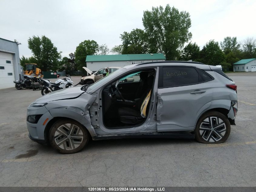 2022 Hyundai Kona Sel VIN: KM8K23AG5NU146681 Lot: 12013610