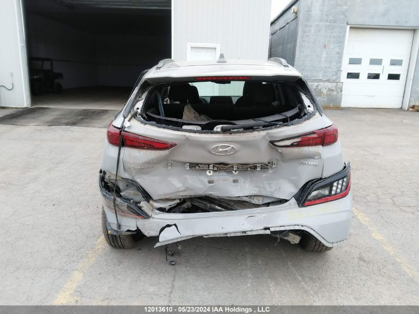 2022 Hyundai Kona Sel VIN: KM8K23AG5NU146681 Lot: 12013610