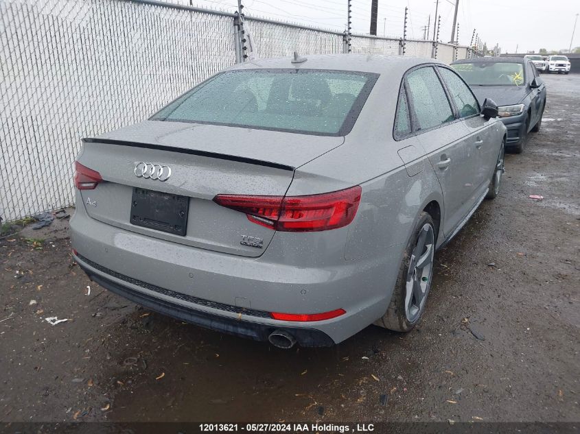 2018 Audi A4 Sedan VIN: WAUFNBF44JA081501 Lot: 12013621