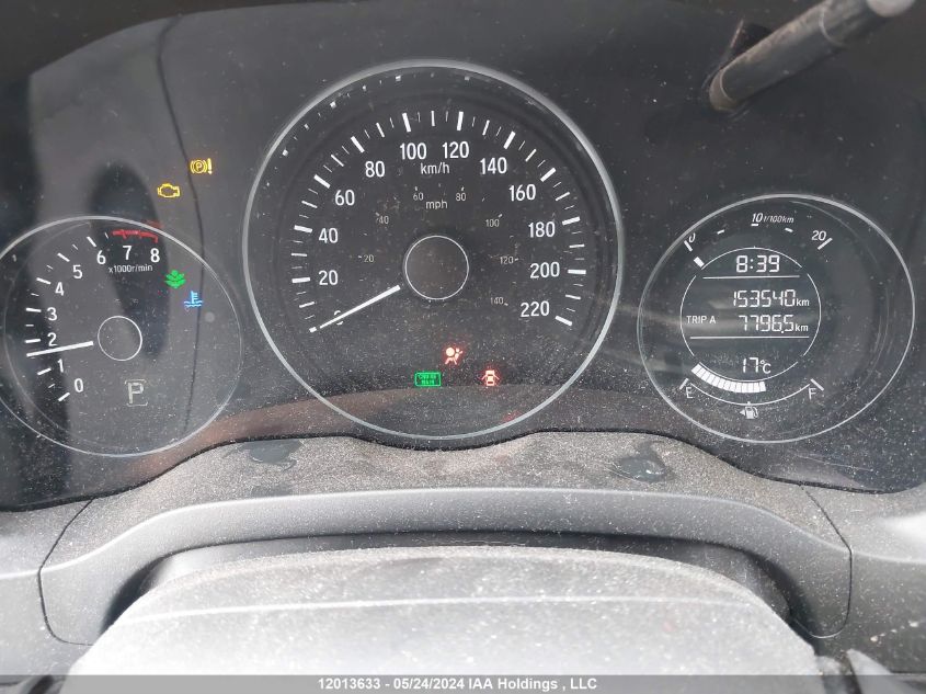 2016 Honda Hr-V VIN: 3CZRU6H51GM115058 Lot: 12013633