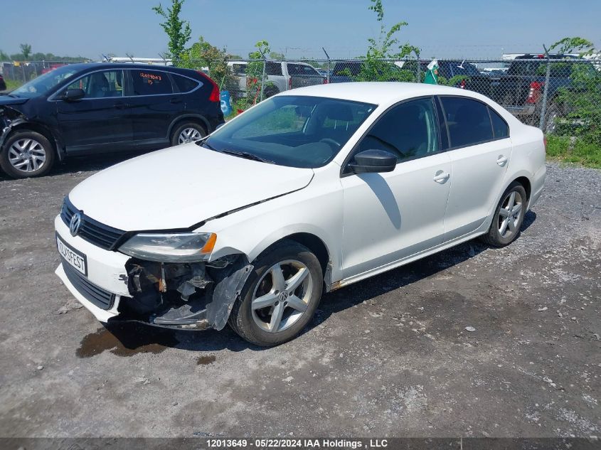 2013 Volkswagen Jetta VIN: 3VW1K7AJ4DM409276 Lot: 12013649