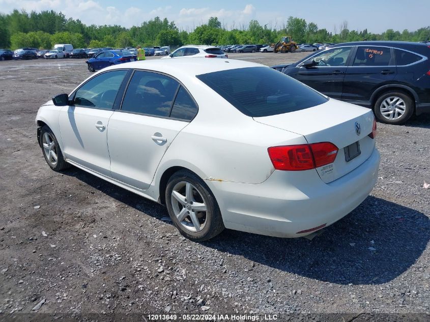 2013 Volkswagen Jetta VIN: 3VW1K7AJ4DM409276 Lot: 12013649