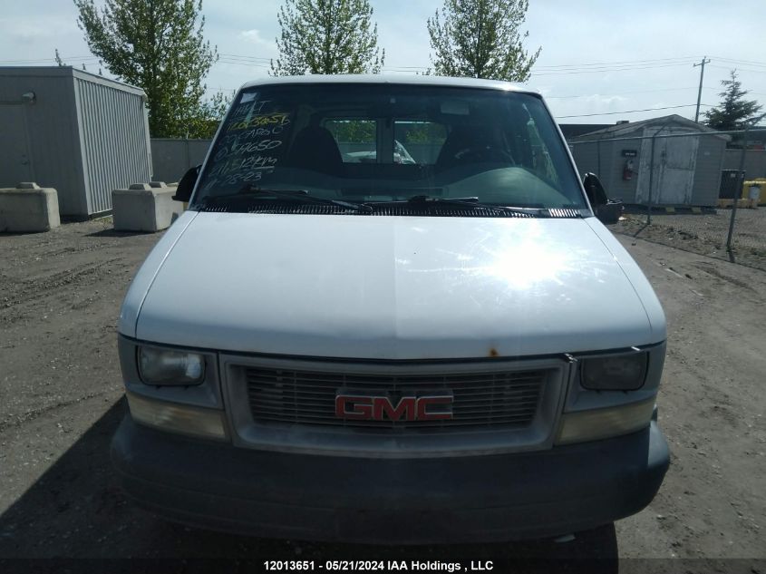 2000 GMC Safari Cargo Van VIN: 1GTDM19WXYB517650 Lot: 12013651