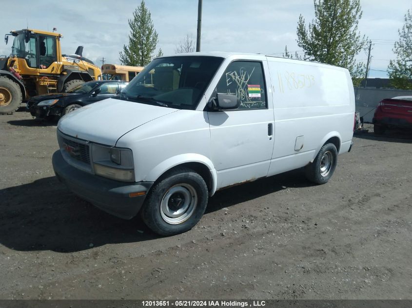 2000 GMC Safari Cargo Van VIN: 1GTDM19WXYB517650 Lot: 12013651