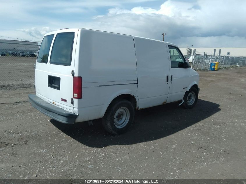 2000 GMC Safari Cargo Van VIN: 1GTDM19WXYB517650 Lot: 12013651