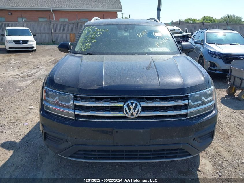 2018 Volkswagen Atlas VIN: 1V2HR2CA7JC513477 Lot: 12013652