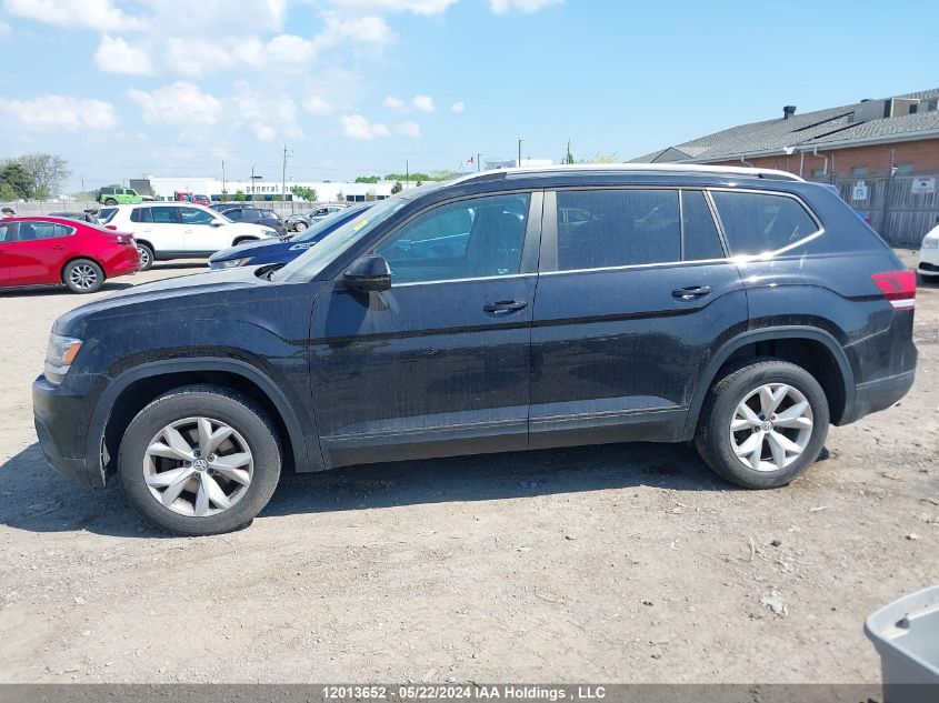 2018 Volkswagen Atlas VIN: 1V2HR2CA7JC513477 Lot: 12013652